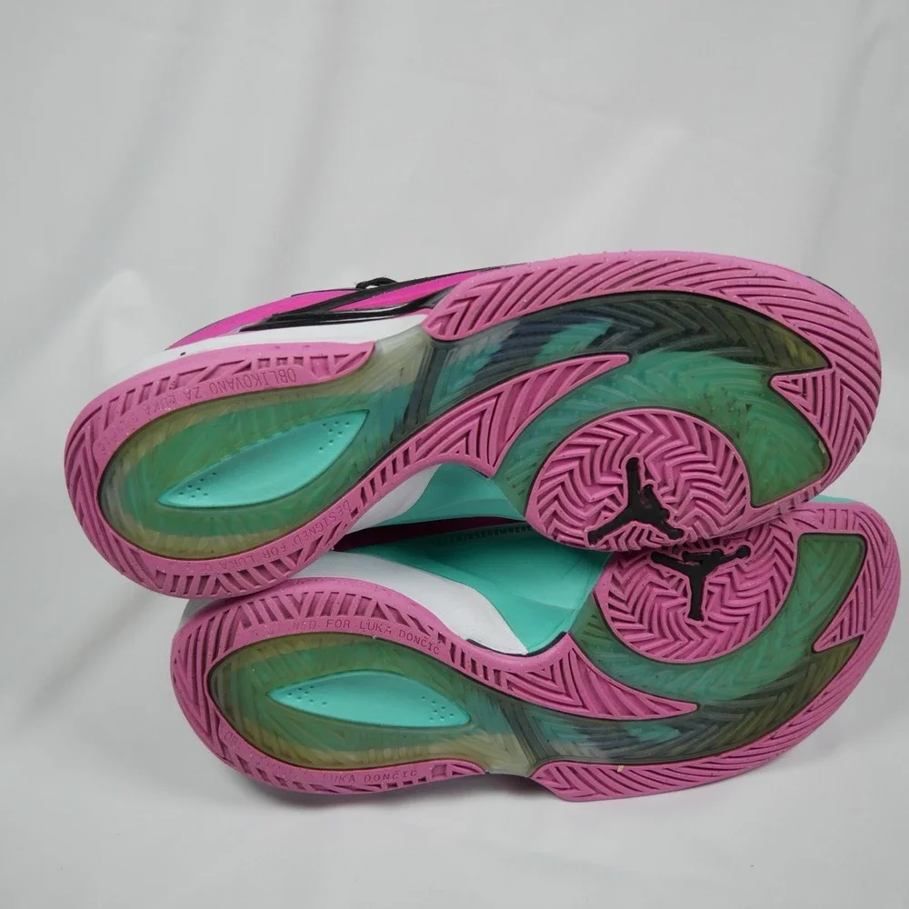 Jordan‎ Luka 2 The Pitch Hyper Pink Black Citrus Basketball Shoes DX883 Mens 12